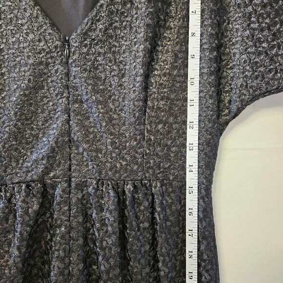 Tibi Black Cocktail Dress 3/4 Length Sleeve Size 4 - Picture 14 of 16